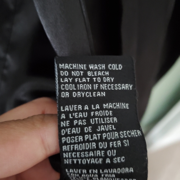 Bebe black trench coat jacket medium - Picture 12 of 13